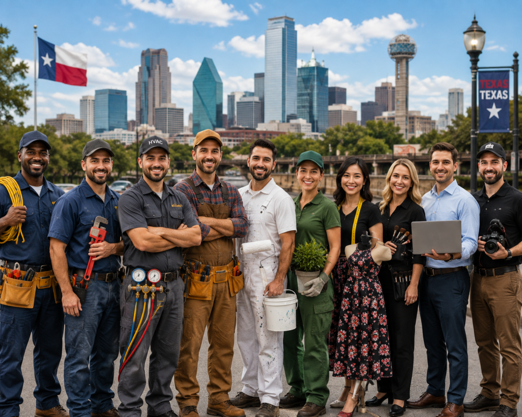 find professionals in texas